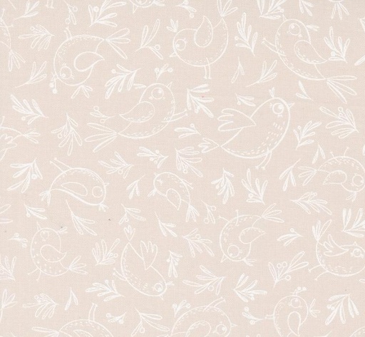 [MOD-39034-11] Chirp Trace a Bird Cloud by Elena Amo for Moda Fabrics