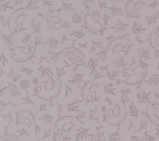 [MOD-39034-15] Chirp Trace a Bird Dove by Elena Amo for Moda Fabrics