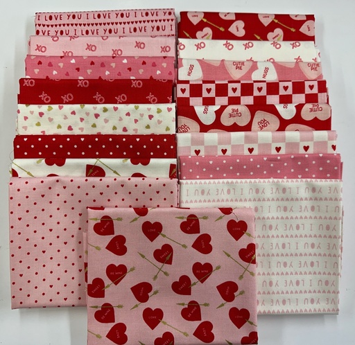 [PP-SweetheartFQB] Sweetheart Fat Quarter Bundle