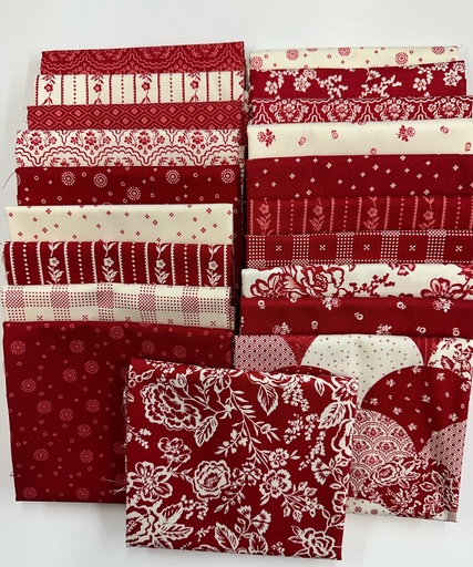 [PP-RedDeliciousFQB] Red Delicious Fat Quarter Bundle