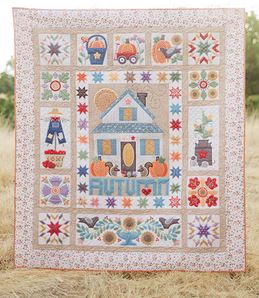 [PP-AutumnLoveFAB] Autumn Love Throw Fabric Kit