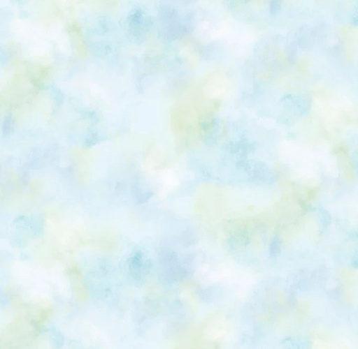 [PB-5664-B] Bunnies & Blooms Tonal Cloud Blue by Leslie Trimbach for P&B Textiles