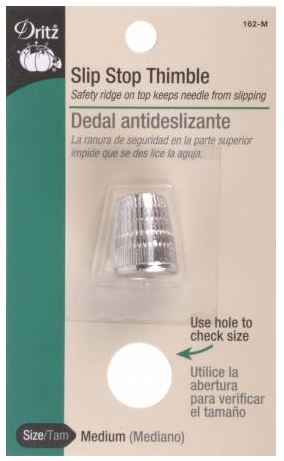[DRI-162-M] Slip Stop Medium Thimble