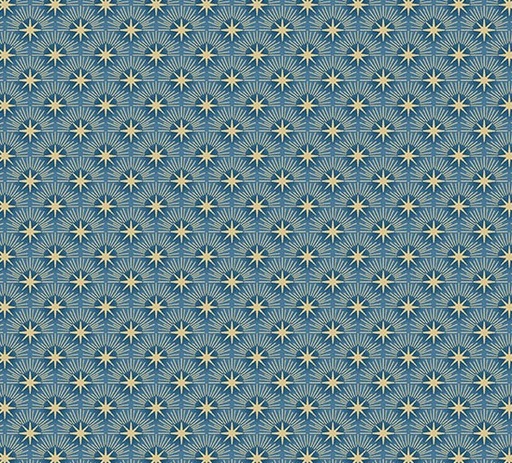 [AND-075-B] Luna Glow Blue by Makower UK for Andover Fabrics