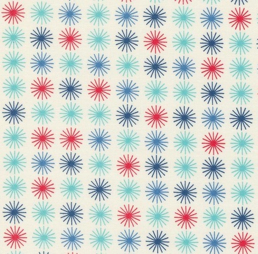 [MOD-23364-11] Time and Again Starburst Flour by Linzee McCray for Moda Fabrics