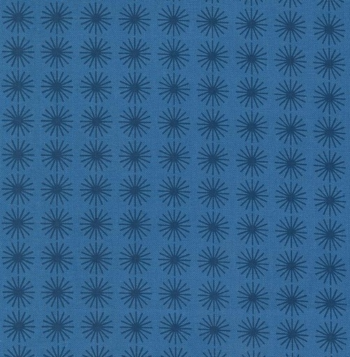 [MOD-23364-14] Time and Again Starburst Bluebell by Linzee McCray for Moda Fabrics