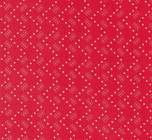 [MOD-23367-17] Time and Again Zigzag Cherry by Linzee McCray for Moda Fabrics