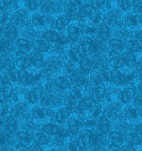 [WF-54240-24] Pen Pals Squiggles Tropica by Heather Givens for Windham Fabrics