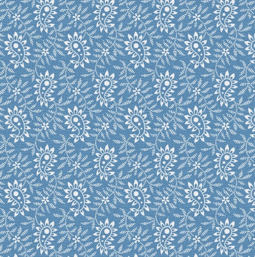 [MB-600541-BLUE] Laurel Ridge Spiceberry Blue by Lynn Wilder for Marcus Fabrics