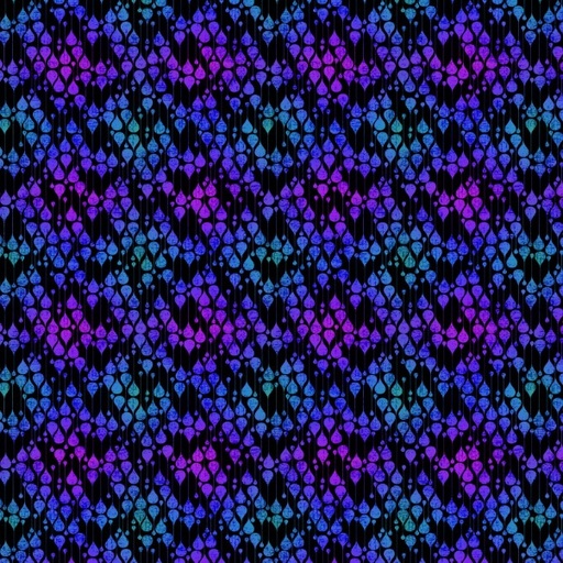 [ITB-VIV8-2] Vivid Drops Purple by Jason Yenter for In The Beginning Fabrics