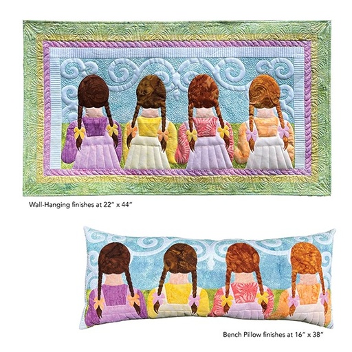 [HOF-JHCG-16] Country Girls Quilt Kit by JoAnn Hoffman