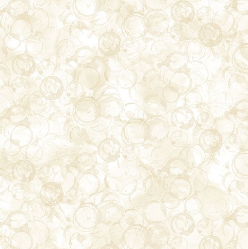 [NOR-27703-11] Barista Coffee Stains Cream by Deborah Edwards & Melanie Samra for Northcott Fabrics