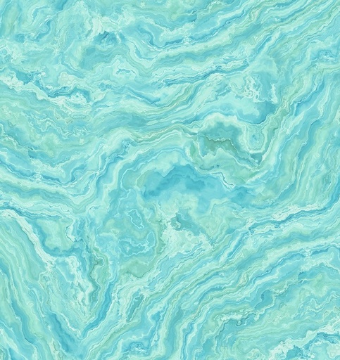 [NOR-27210-64] Tranquil Waters Wave Texture Dark Turquoise by Deborah Edwards for Northcott Fabrics