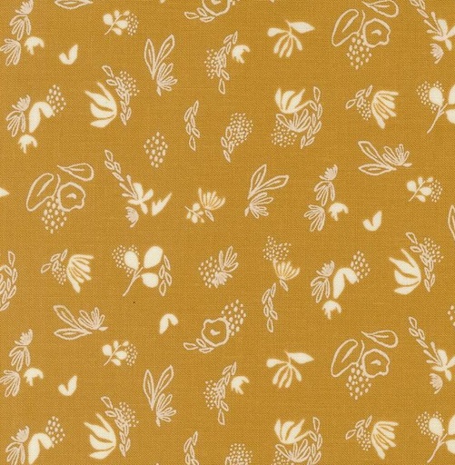 [MOD-45616-18] Things Above Floral Sprinkles Harvest Gold by Fancy That Design House for Moda Fabrics