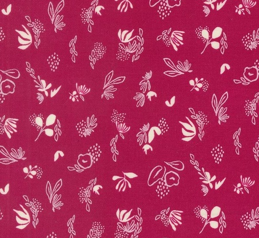 [MOD-45616-19] Things Above Floral Sprinkles Pomegranate by Fancy That Design House for Moda Fabrics