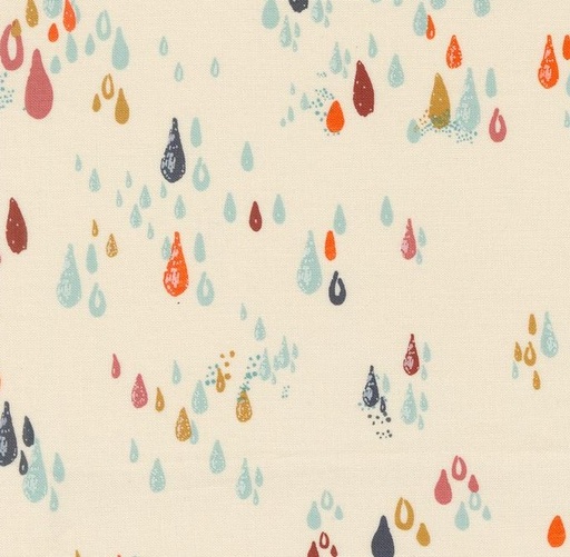 [MOD-45617-11] Things Above Drops Eggshell by Fancy That Design House for Moda Fabrics