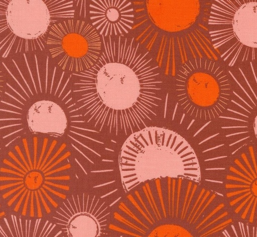 [MOD-45611-17] Things Above Sunrise Sunset Paved Brick by Fancy That Design House by Moda Fabrics