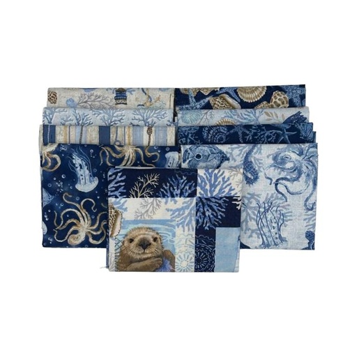 [PP-CobaltSeasFQB] Cobalt Seas Fat Quarter Bundle