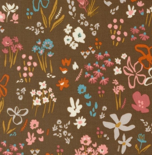 [MOD-45612-13] Things Above Scattered Seeds Cocoa by Fancy That Design House for Moda Fabrics