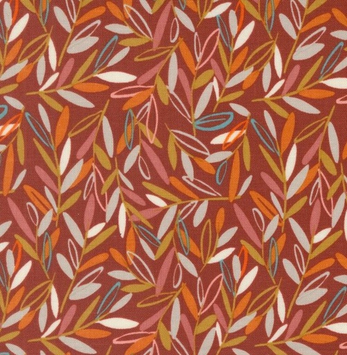 [MOD-45613-17] Things Above Leafscape Paved Brick by Fancy That Design House for Moda Fabrics