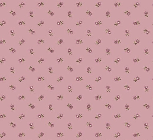 [AND-1383-P] Dahlia Pincushion Flower Lilac by Laundry Basket Quilts for Andover Fabrics