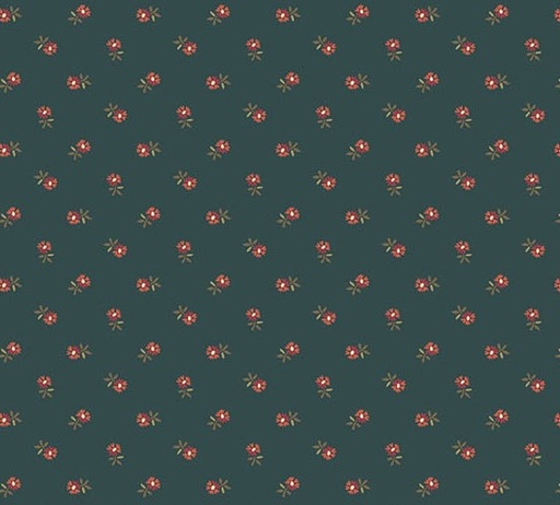 [AND-1383-T] Dahlia Pincushion Flower Dusk by Laundry Basket Quilts for Andover Fabrics