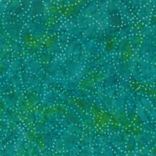 [WP-22293-477] Copper Mountain Batiks Circle Dots Aqua Blue from Wilmington Prints