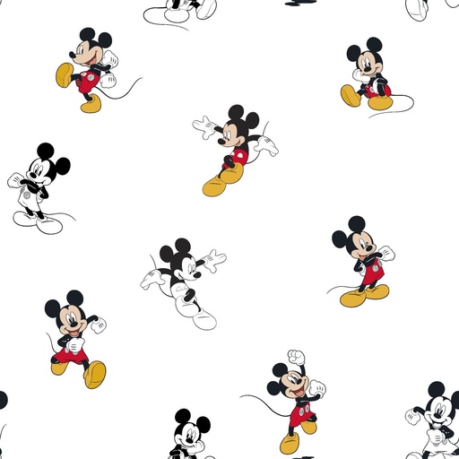 [FOT-80480-A62078] Disney Mickey Traditional White by Springs