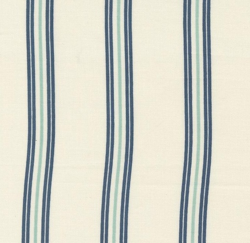 [MOD-43184-11] Seaglass Summer Seaside Stripes Oyster by Sweetfire Road for Moda Fabrics
