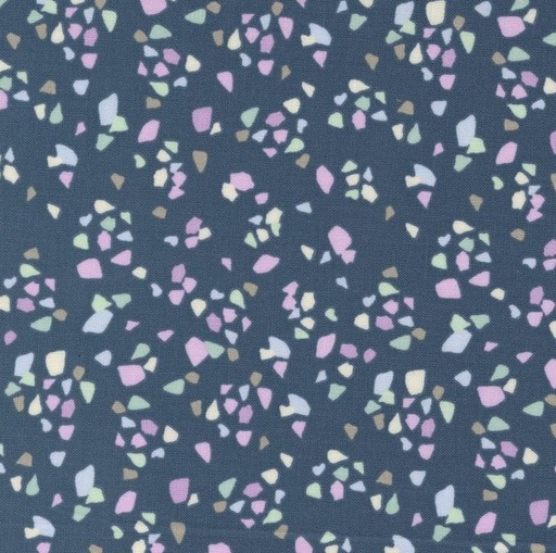 [MOD-43185-13] Seaglass Summer Shimmering Seaglass Indigo Sea by Sweetfire Road for Moda Fabrics