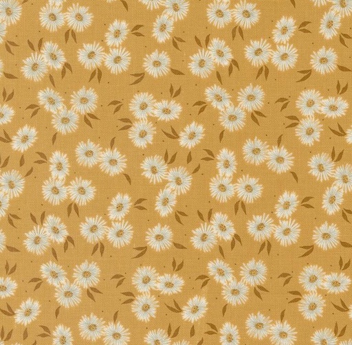 [MOD-43181-18] Seaglass Summer Bach Asters Small Floral Sunshine by Sweetfire Road for Moda Fabrics