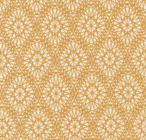 [MOD-43182-28] Seaglass Summer Picnic Blanket Damask Sunshine by Sweetfire Road for Moda Fabrics