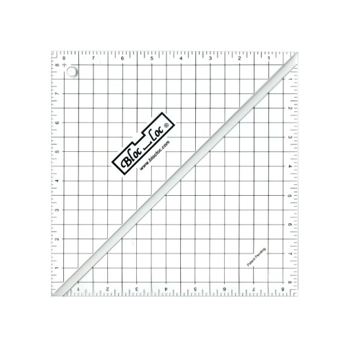 [BLC-BLLHST-85] Bloc Loc Half-Square Triangle Ruler 8.5" x 8.5"