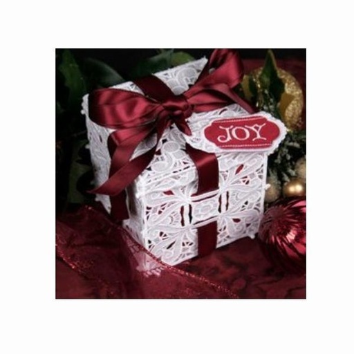 [OESD-61039] Lace Gift Box from Embroidery Online