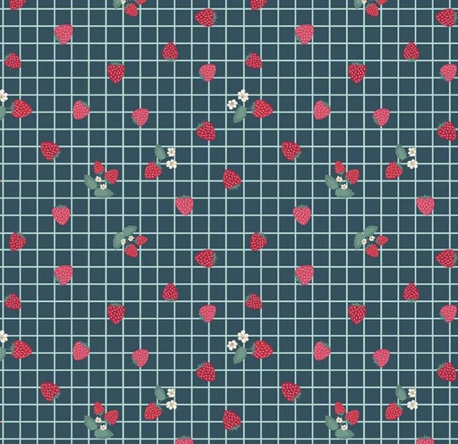 [RB-15747-STRGZR] Berry Market Gingham Berries Stargazer by Beverly McCullough for Riley Blake Designs