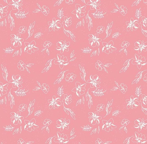 [RB-15743-PEONY] Berry Market Sketches Peony by Beverly McCullough for Riley Blake Designs