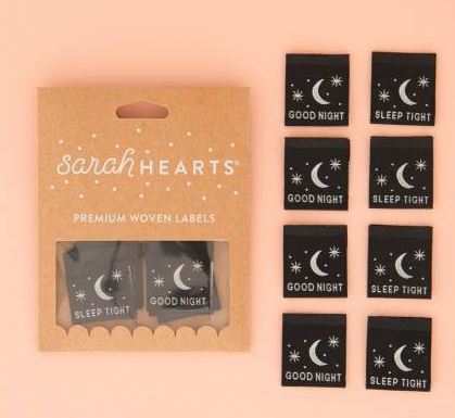 [SH-LP226] Good Night Sleep Tight Labels  by Sarah Hearts