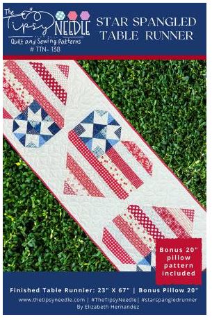 [TTN-138] Star Spangled Table Runner