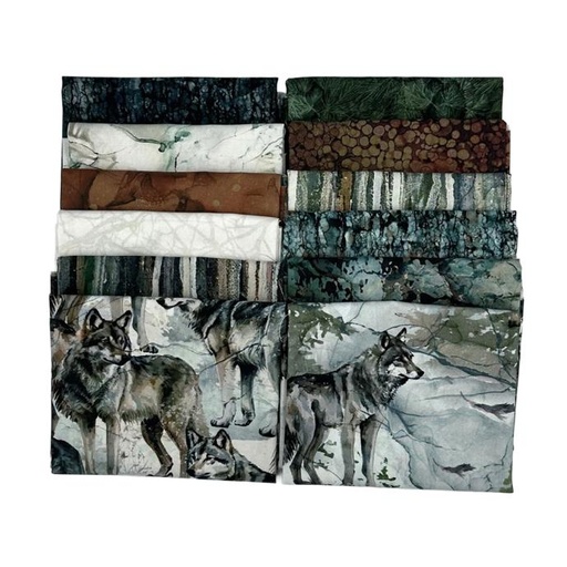 [PP-LoneWolfFQB] Lone Wolf Fat Quarter Bundle