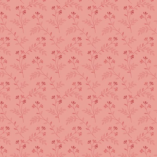 [AND-1482-R] Lighthouse Beach Heather Pink Lemonade by Laundry Basket Quilts for Andover Fabrics