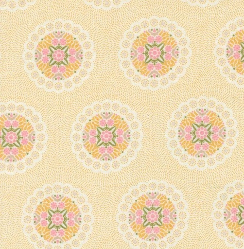 [MOD-30752-13] Sunday Brunch Crepe Geometrics Mimosa by BasicGrey for Moda Fabrics