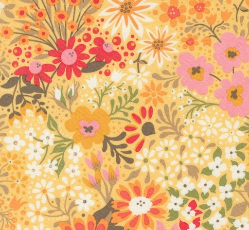 [MOD-30750-16] Sunday Brunch Dutch Baby Florals Mimosa by BasicGrey for Moda Fabrics