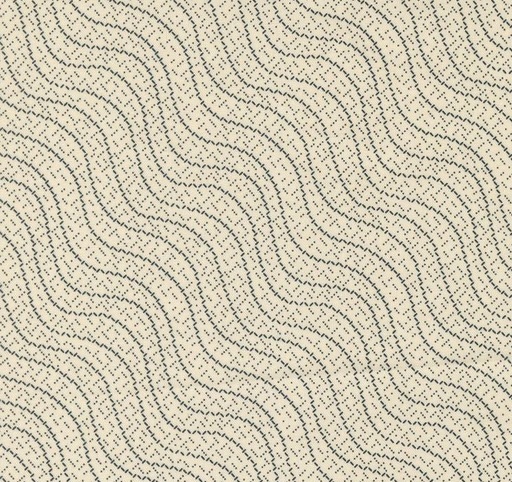 [MOD-31708-15] Goodnight Irene Making Waves Stripes Sweet Cream Graphite by Betsy Chutchian for Moda Fabrics