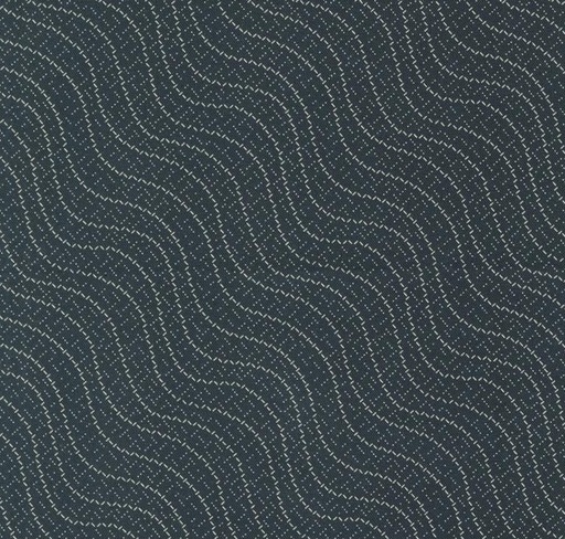 [MOD-31708-23] Goodnight Irene Making Waves Stripes Graphite by Betsy Chutchian for Moda Fabrics