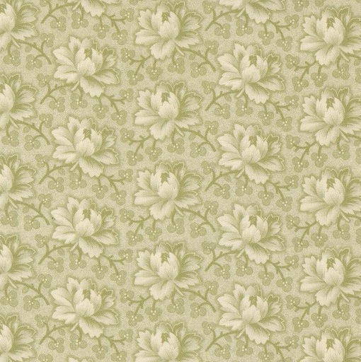 [MOD-31702-15] Goodnight Irene Tea Rose Florals Sage by Betsy Chutchian for Moda Fabrics