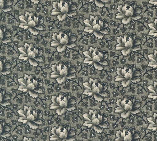 [MOD-31702-17] Goodnight Irene Tea Rose Florals Graphite by Betsy Chutchian for Moda Fabrics
