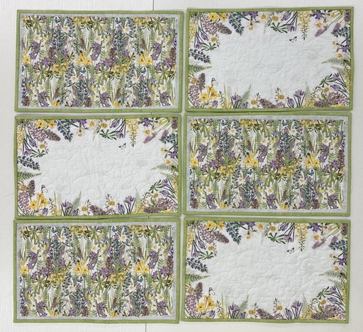 [PP-SpringGardenPM] Spring Garden Placemats Kit