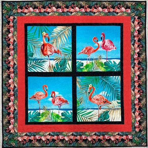 [PP-FlockStarBP] Flock Star Block Panel Quilt