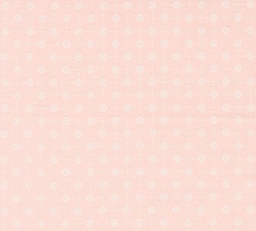 [MOD-31755-14] Cottage Charm Pixie Dots Flower Grid Koral Kicks by My Sew Quilty Life for Moda Fabrics