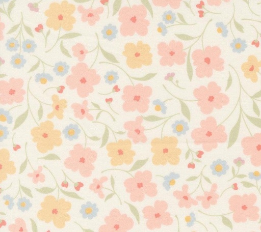 [MOD-31750-11] Cottage Charm Wallpaper Florals Porcelain by My Sew Quilty Life for Moda Fabrics